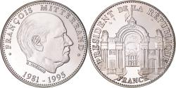 World Coins - France, Medal, François Mitterrand, Président de la République,