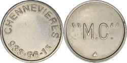 World Coins - France, Token, MC, Chennevières, , Nickel