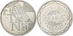 World Coins - France, 5 Euros, Fraternité, 2013, Silver, , Gadoury:EU647