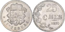 World Coins - Coin, Luxembourg, 25 Centimes, 1970