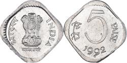 World Coins - Coin, INDIA-REPUBLIC, 5 Paise, 1992, , Aluminum, KM:23a
