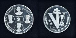 World Coins - France, Medal, Charles de Gaulle, un Homme, un Destin, Politics, BE,