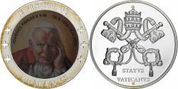 World Coins - Vatican, Medal, Jean-Paul II, 1978-2005, Copper Plated Silver,