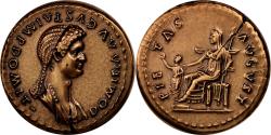 World Coins - France, Medal, Domitia, Pietas, History, , Bronze