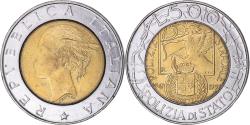 World Coins - Coin, Italy, 500 Lire, 1997, Rome, , Bi-Metallic, KM:187