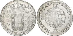 World Coins - Brazil, João VI, 960 Reis, 1816, Rio de Janeiro, Overstruck, Silver,