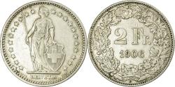 World Coins - Coin, Switzerland, 2 Francs, 1906, Bern, , Silver, KM:21