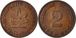 World Coins - Coin, GERMANY - FEDERAL REPUBLIC, 2 Pfennig, 1965