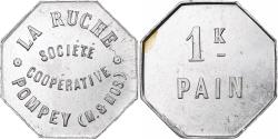 World Coins - France, 1 kg Pain, Société Coopérative La Ruche, , Aluminium