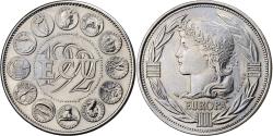 World Coins - France, Medal, Ecu Europa, Marianne, 1992, Copper-nickel,