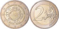 World Coins - GERMANY - FEDERAL REPUBLIC, 2 Euro, 10 ans de l'Euro, 2012, Hambourg,