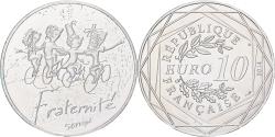 World Coins - France, 10 Euro, 2014, Monnaie de Paris, Sempé Fraternité Printemps,