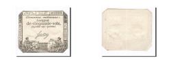 World Coins - Banknote, France, 50 Sols, 1792, Saussay, 1792-01-04, AU(55-58), KM:A56
