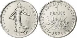 World Coins - France, Franc, Semeuse, 1971, Paris, FDC, Nickel, , Gadoury:474