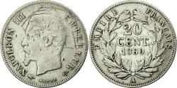 World Coins - Coin, France, Napoleon III, Napoléon III, 20 Centimes, 1860, Paris,