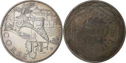 World Coins - France, 10 Euro, Corse, 2011, Pessac, Silver,