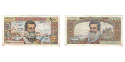 World Coins - France, 50 Nouveaux Francs, Henri IV, 1960, O.25, EF(40-45), Fayette:58.3