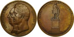 World Coins - France, Medal, Charles X, Hommage à Louis XIV, 1827, Petit, , Bronze