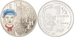 World Coins - Coin, France, 1-1/2 Euro, 2002, , Silver, KM:1332