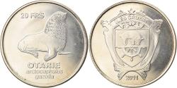 World Coins - Coin, France, 20 Francs, 2011, Crozet, , Cupro-nickel Aluminium