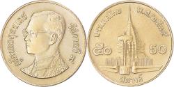 World Coins - Coin, Thailand, 50 Satang