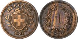 World Coins - Switzerland, Rappen, 1934, Bern, Bronze, , KM:3