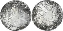 World Coins - Coin, France, Louis XIV, 1/2 Écu aux 8L 2e type, 1/2 ECU, 45 Sols, 1704, Riom