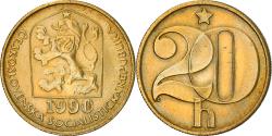 World Coins - Coin, Czechoslovakia, 20 Haleru, 1990, , Nickel-brass, KM:74