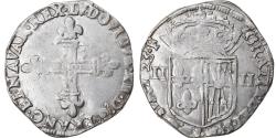 World Coins - Coin, France, Louis XIII, 1/4 Écu de Navarre, 1623, Saint Palais,