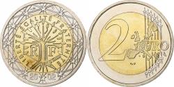 World Coins - France, 2 Euro, BU, 2002, Pessac, Bi-Metallic, , KM:1289