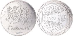 World Coins - France, 10 Euro, 2014, Paris, Sempé Fraternité Printemps, , Silver