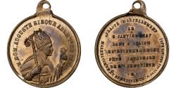 World Coins - France, Medal, Mort d'Auguste Sibour, Archevêque de Paris, 1857, Brass