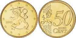 World Coins - Finland, 50 Euro Cent, 2009, Vantaa, , Brass, KM:128
