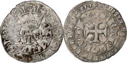 World Coins - France, Charles V, Blanc au K, 1365-1380, Billon, , Duplessy:363
