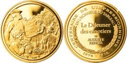World Coins - France, Medal, Arts & Culture, Le Déjeuner des canotiers de Auguste Renoir