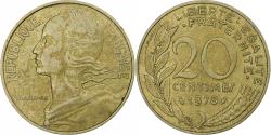 World Coins - France, 20 Centimes, Marianne, 1978, Pessac, Aluminum-Bronze, , KM:930