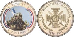 World Coins - France, Token, Seconde Guerre Mondiale, Victoire du 8 Mai 1945, Copper-nickel