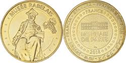 World Coins - France, Token, Seuilly - Musée Rabelais, 2018, MDP, , Copper-nickel