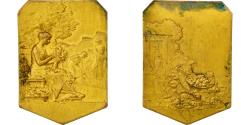 World Coins - France, Medal, Art Nouveau, Horticulture, Jardins, , Gilt Bronze