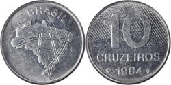 World Coins - Coin, Brazil, 10 Cruzeiros, 1984