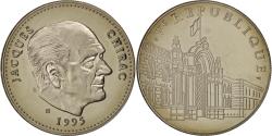 World Coins - France, Medal, Ve République, Jacques Chirac, History, , Nickel
