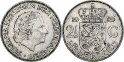 World Coins - Netherlands, Juliana, 2-1/2 Gulden, 1960, Utrecht, Silver, , KM:185