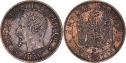 World Coins - Coin, France, Napoleon III, Napoléon III, Centime, 1856, Strasbourg,