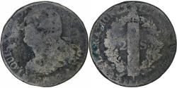 World Coins - France, Louis XVI, 2 sols François, Paris, Métal de cloche,