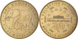 World Coins - France, Token, Touristic token, Amnéville - Zoo n° 1, Arts & Culture, 2000