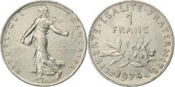 World Coins - France, Franc, Semeuse, 1974, Paris, Nickel, , KM:925.1
