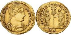 Ancient Coins - Roman Empire, Magnentius, Solidus, 350-353, Treveri, Gold, , RIC:247