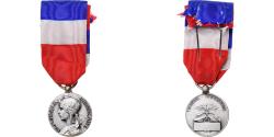 World Coins - France, Travail-Industrie, Medal, Excellent Quality, Rivet, Silvered Metal, 27