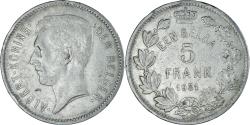 World Coins - Coin, Belgium, Albert I, 5 Francs, 5 Frank, 1931, Brussels, , Nickel