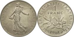 World Coins - Coin, France, Semeuse, Franc, 1986, Paris, , Nickel, KM:925.1
